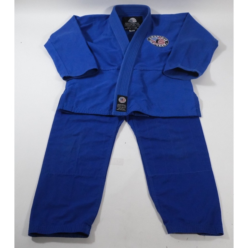 American Top Team BJJ Gi Youth M3‎ Blue Brazilian Jiu Jitsu Uniform Martial Arts